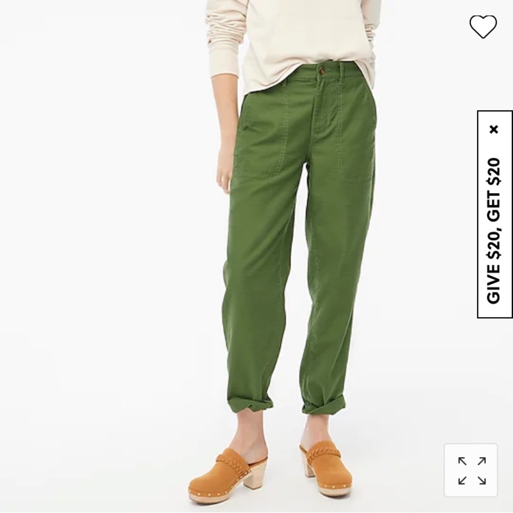 J Crew camp pants